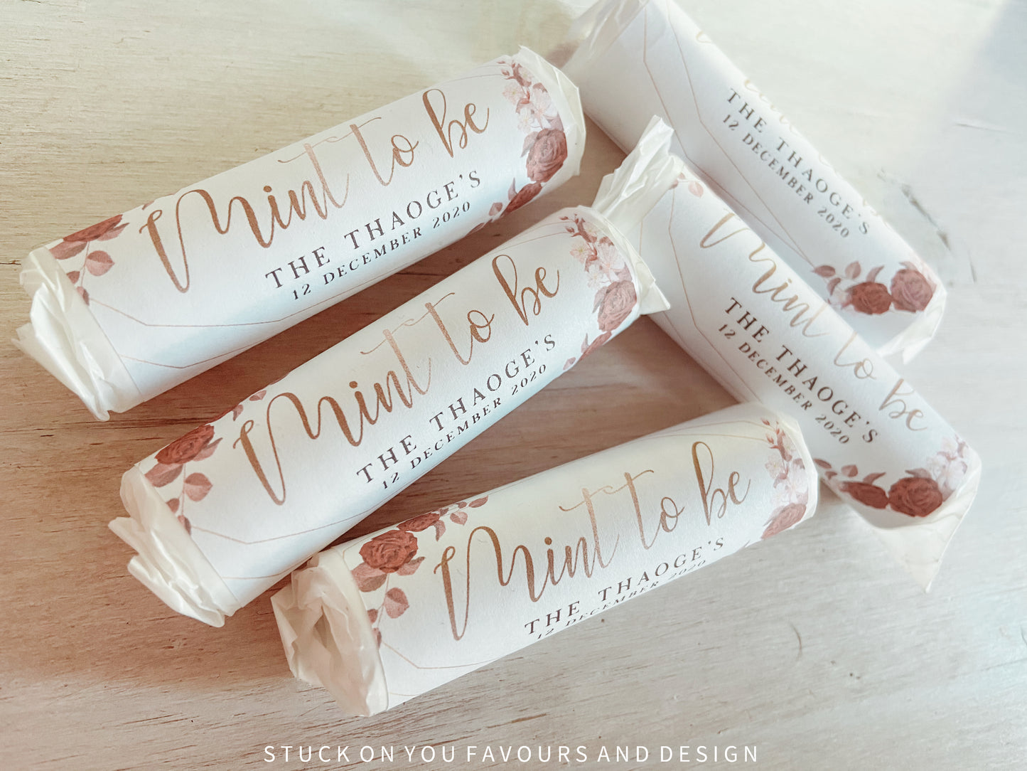 Personalised Mints  - Wedding Favours