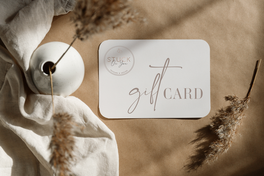 Digital Gift Card - Stuck On You Favours and Design